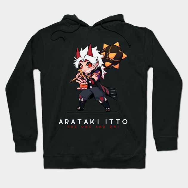 Arataki Itto Hoodie by Susto